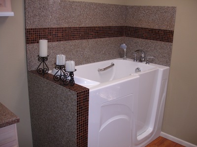 Walk in bathtub installation by Independent Home Products, LLC